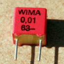 Wima polypropylene film capacitor